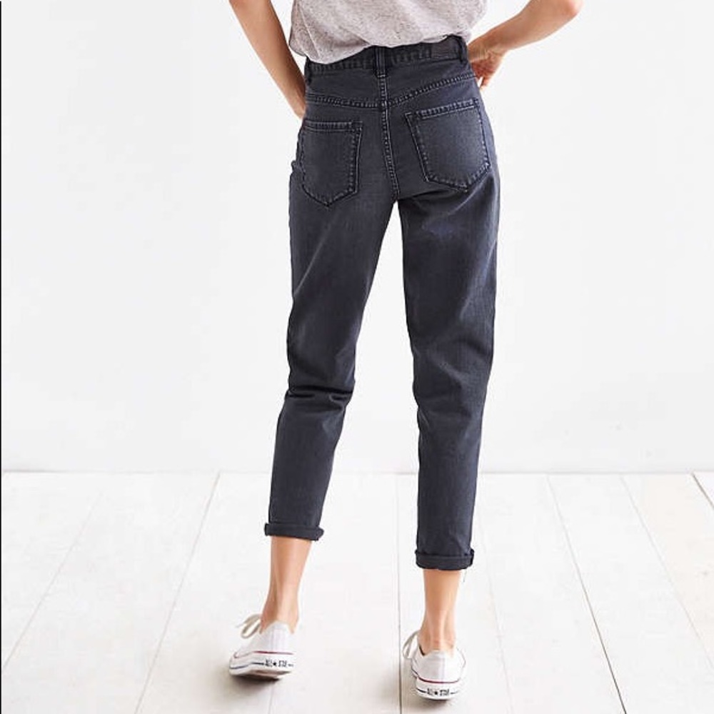 Urban Outfitters BDG washed black mom jeans